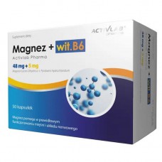 Activlab - Magnesium + B6 - 50 Capsules