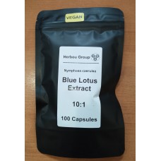 Blue Lotus Extract 10:1 (Nymphaea Caerulea) - 100 Capsules a 500mg