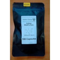 Cafeïne - 100 capsules a 200mg