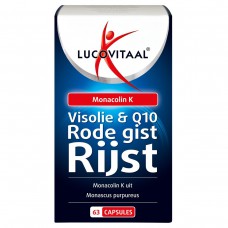 Lucovitaal - Rode Gist Rijst + Visolie + Q-10 - 63 Capsules
