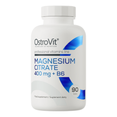 Ostrovit - Magnesium Citrate 400mg + B6 - 90 Vege Tabletten