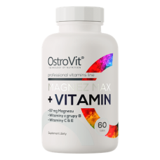 Ostrovit - Magnesium MAX + Vitamin - 60 Vege Tabletten