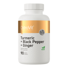 Ostrovit - Kurkuma + Zwarte Peper + Gember - 90 Tabletten