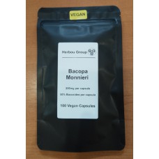 Bacopa Monnieri (Brahmi) Extract - 100 capsules a 550mg (waarvan 275mg Bacosides)