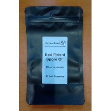 Reishi Spore Oil (Ganoderma Lucidum) - 30 Softgel Capsules a 350mg / 10ml
