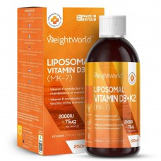 Weightworld - Liposomale Vit D3 + K2 - 250ml