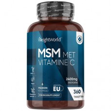Weightworld - MSM met vitamine C - 360 Tabletten