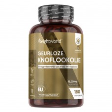 Weightworld - Geurloze Knoflookolie - 180 Softgels
