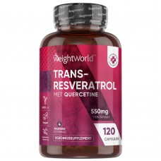 Weightworld - Resveratrol met quercetine - 120 Capsules
