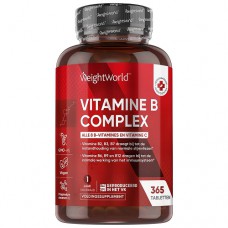 Weightworld - Vitamine B Complex - 365 Tabletten